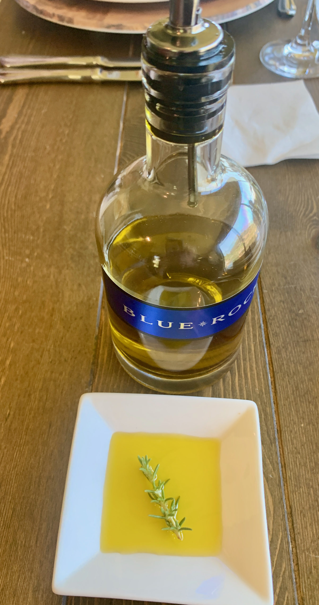 Blue Rock olive oil